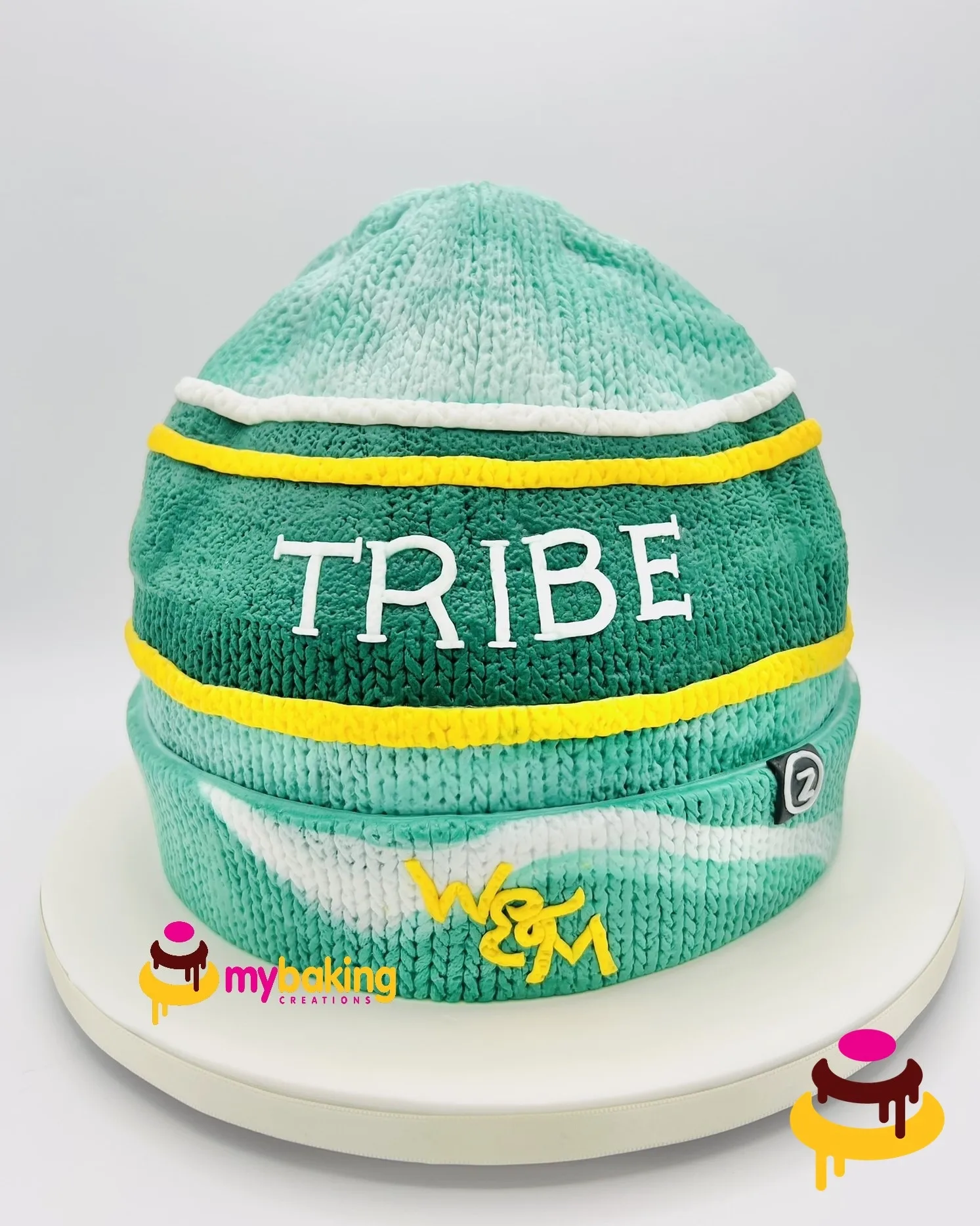 Custom realistic wool beanie hat cake Bay Area bakery